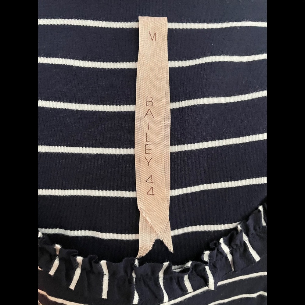 Bailey 44 Navy & White Dress M - Picture 12 of 14